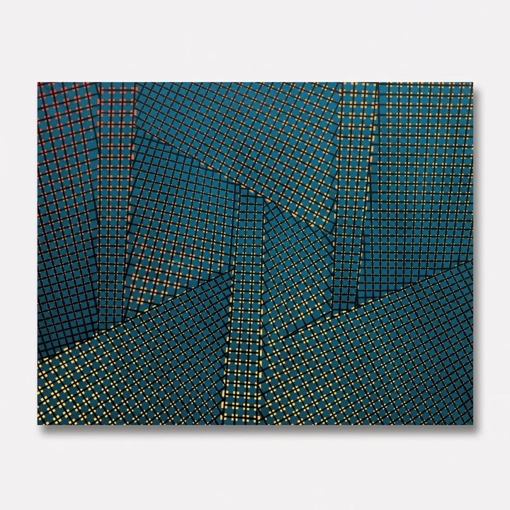 “Spazio totale: strutture” — Mario Nigro